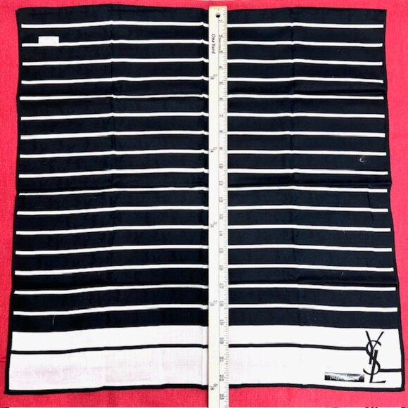 BUNDLE 4:  YSL--NINA RICCI-JP  -A.O. AtsukiScarf/Handker Cotton/Silk 25" 19"(88 - Picture 13 of 16